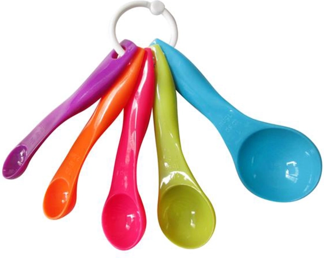 TORO plastmasas mērkarotīšu komplekts, 5 gab.