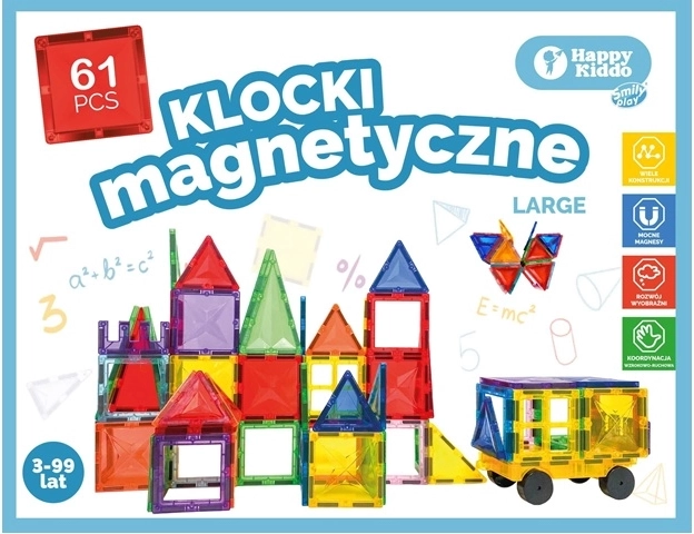 SmilyPlay Magnetic Building Set (61 Pieces)