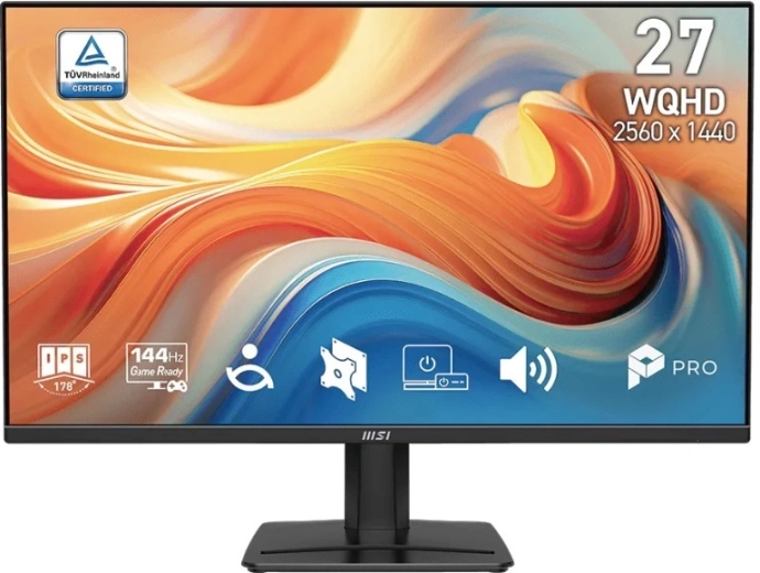 MSI Pro MP275Q E14 27" WQHD 144 Hz black monitor