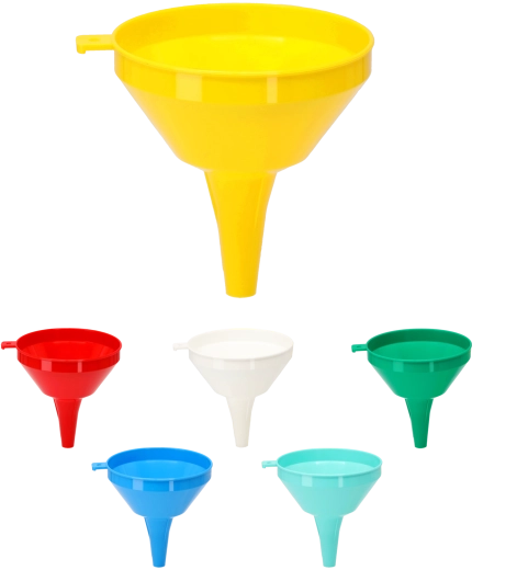 Plastic funnel 16 cm for food