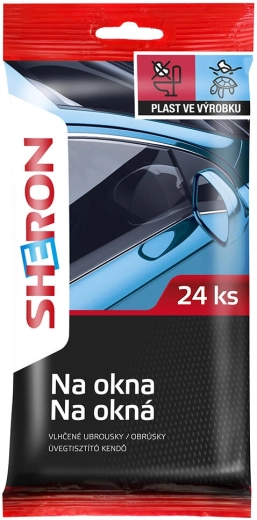 SHERON stikla salvetes 24 gab.