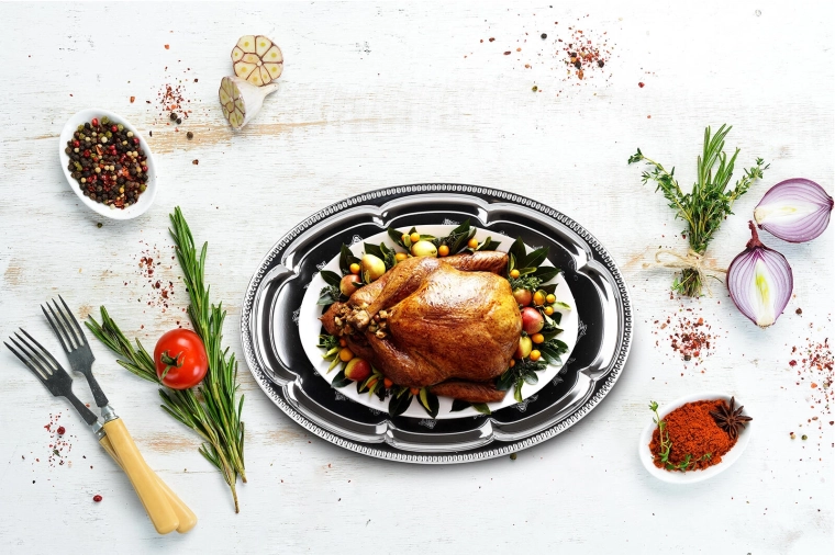Ideal for serving main courses