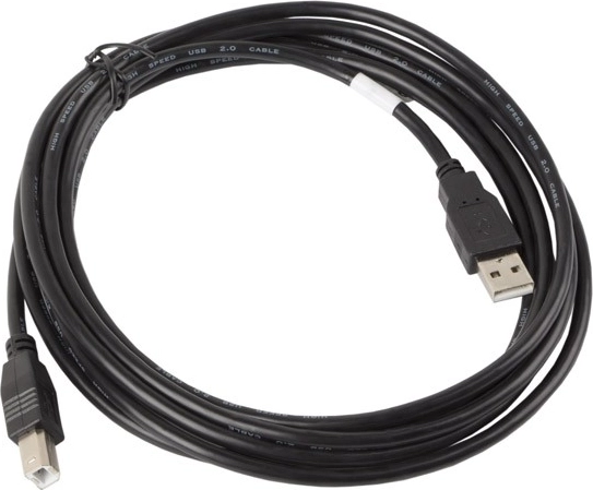 USB 2.0 cable AM–BM 1.8 m black