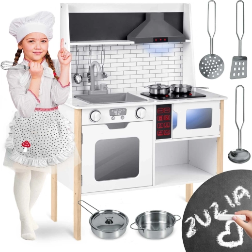 Koka interaktīva bērnu virtuvīte RICOKIDS RC-846