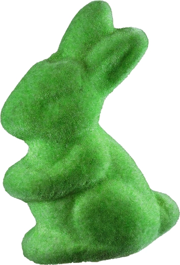 Mīksts zaļš trusītis 9 cm