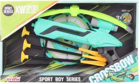 Plastic crossbow with sight for kids