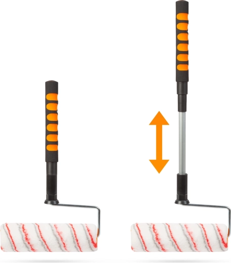 Telescopic handle for greater reach