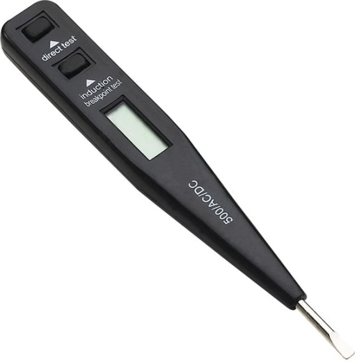 Solight sprieguma testeris ar LCD 12–230 V