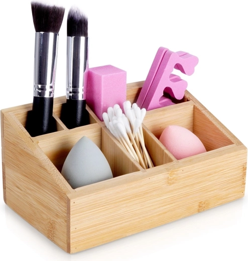 Bamboo Cosmetics Organizer Eleganza