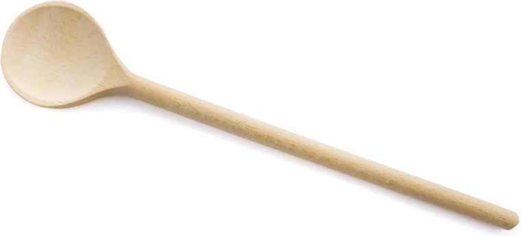 Apaļa koka karote 35 cm BRILLANTE