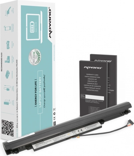 Movano L15S3A02 Battery for Lenovo IdeaPad 110-14IBR and 110-15IBR, 2200 mAh