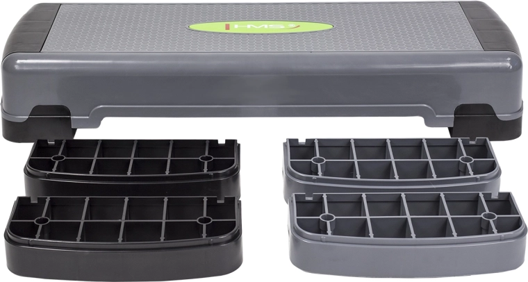 Aerobikas step platforma HMS AS005 pelēka