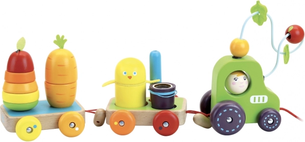 Multifunctional Pull-Along Tractor Vilac