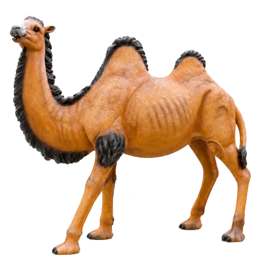 Dekoratīva kamieļa figūra Ziemassvētku silītei, 106 cm