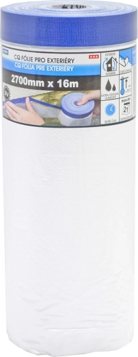 Āra pārklāšanas lenta ar pārklājošo plēvi 270 × 1600 cm, pašlīmējoša