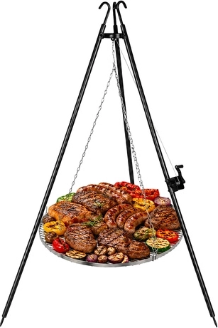 Liela 70 cm reste grilēšanai vairākiem cilvēkiem