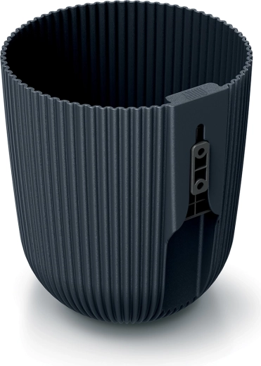 Puķu pods Milly Wall 14,6 cm antracīts