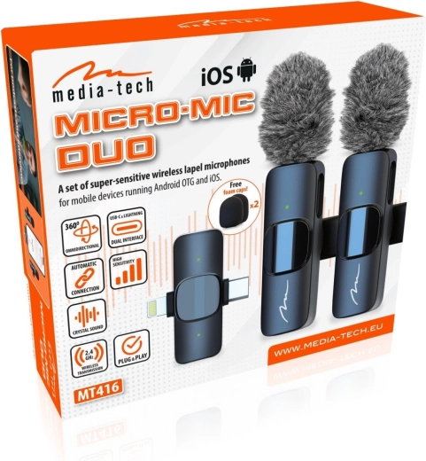 Duāla saderība ar USB‑C un Lightning