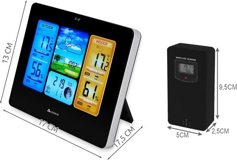External wireless sensor with a range of up to 60 m