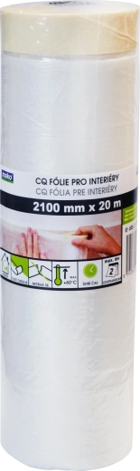 Masking painter’s tape with covering film 210 × 20 m, self-adhesive