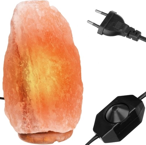 Himalaju sāls lampa ar spilgtuma regulēšanu 3–5 kg