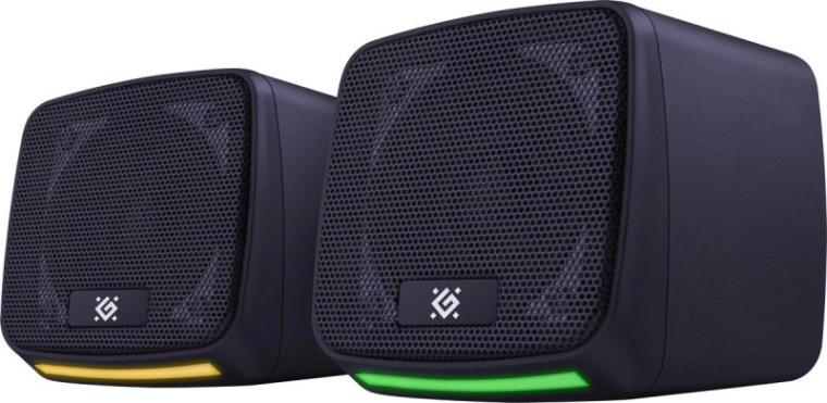 Kompakts stereo 2.0 ar jaudu 6 W