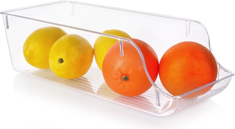 Plastmasas organizators ledusskapim 35 × 14 × 10 cm