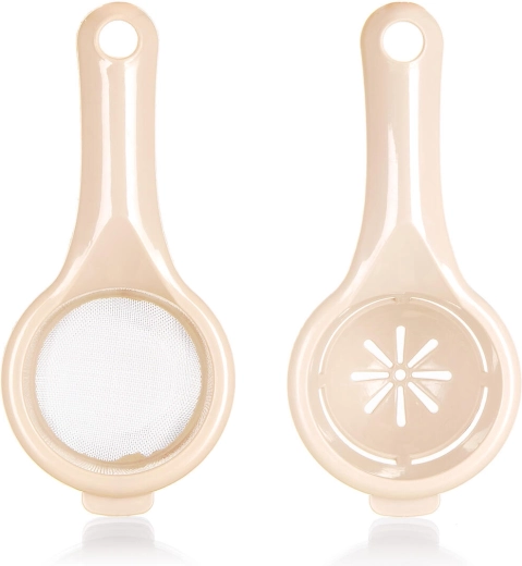 Egg Yolk Separator and Mini Strainer 2-in-1 Culinaria, 14 cm, Assorted Colors