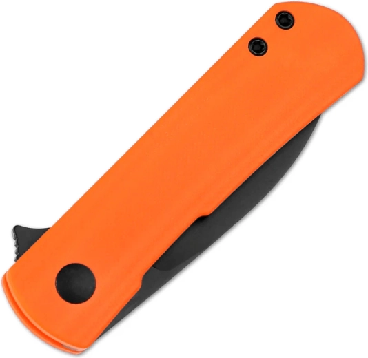 Izturīgs G10 rokturis oranžā krāsā