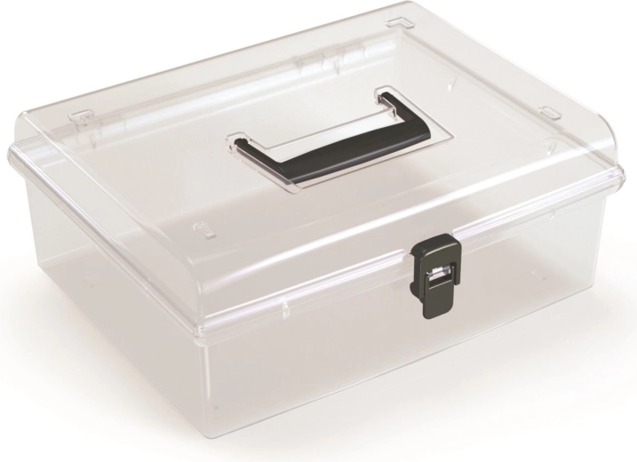 Plastmasas organizators NUF LOW Prosperplast, melns