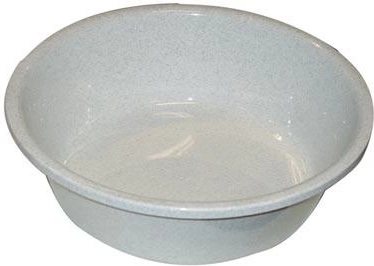 Plastmasas bļoda mazgāšanai 32 cm, granīta krāsā