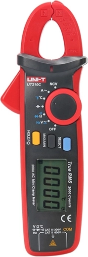 Uni-T UT210C mini digitālais strāvas knaibļu multimetrs