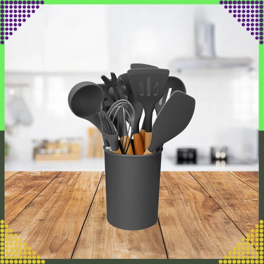 12-piece set with stand