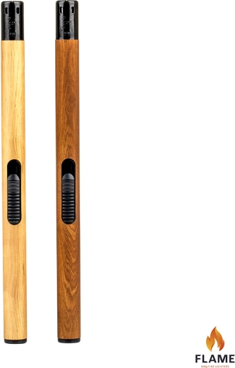 HZ 7 Gas Lighter in Wood-Look Finish