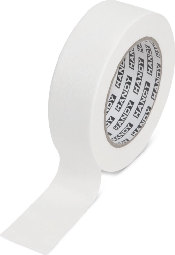 Maskēšanas lente ar šķīdinātāja bāzes līmi 50 m × 30 mm, balta