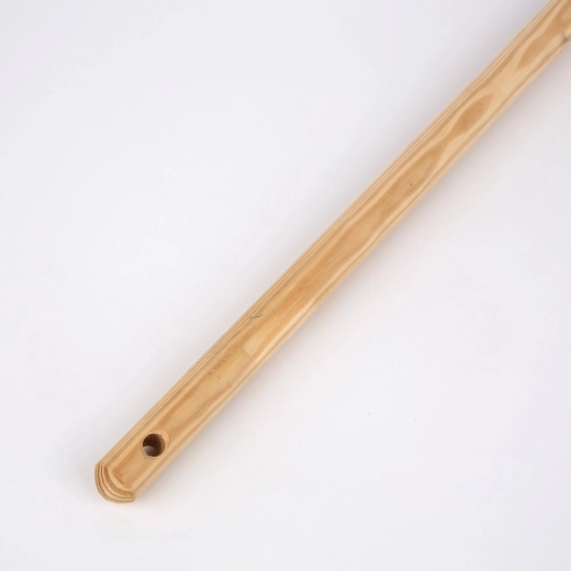 Starmann wooden broom handle 120 cm with metal thread