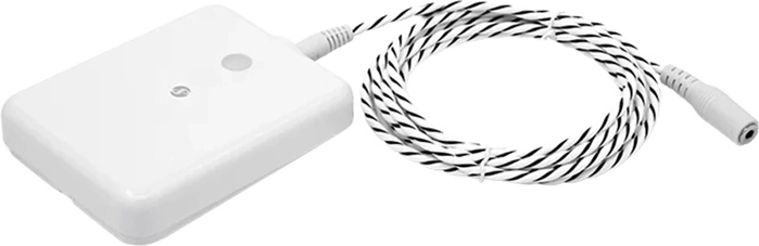Shelly Flood Gen4 viedais applūšanas sensors ar kabeli, Wi‑Fi/Zigbee/Matter