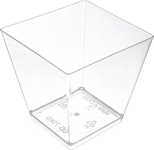 Durable, clear plastic for repeated use