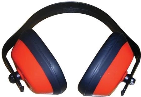 Padded hearing protection earmuffs 25 dB