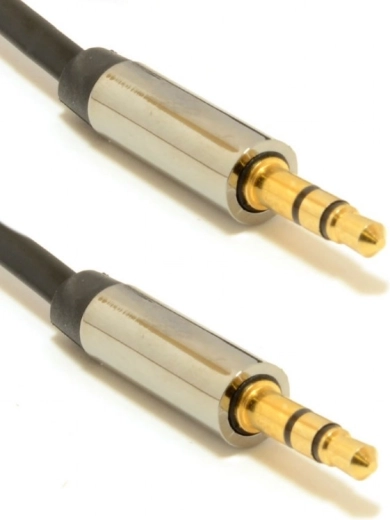 Stereo audio kabelis 3,5 mm jack – vīrietis–vīrietis 1,8 m