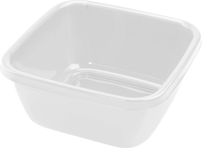 HEIDRUN Plastic Square Wash Basin 6 L