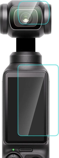 Rūdītais stikls objektīvam un ekrāna aizsargvāciņš DJI Osmo Pocket 3
