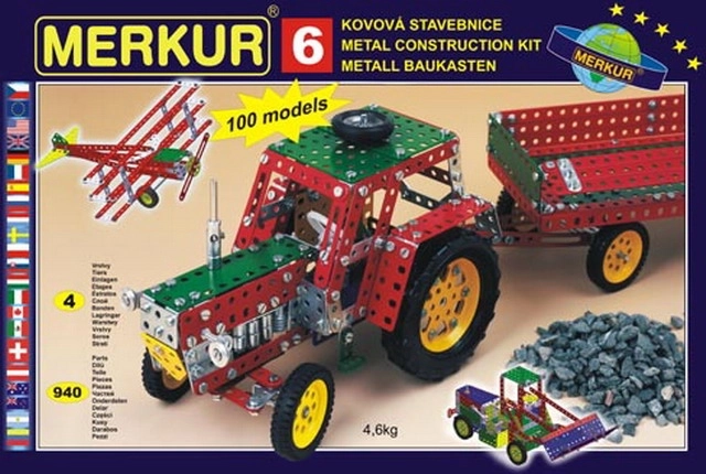 Konstruktors MERKUR – 100 modeļi