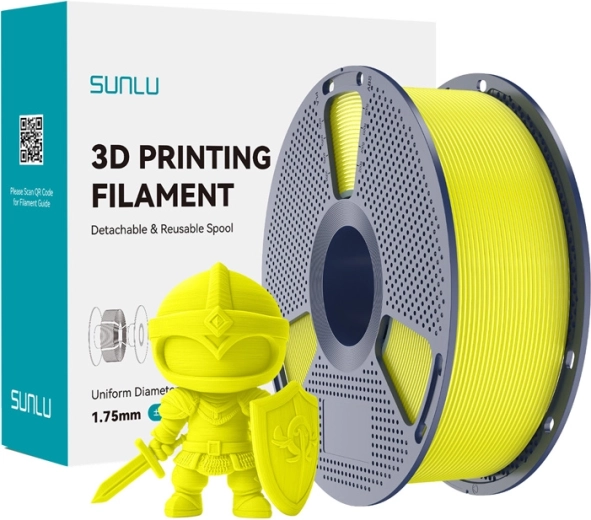 Sunlu PLA+ dzeltens filaments