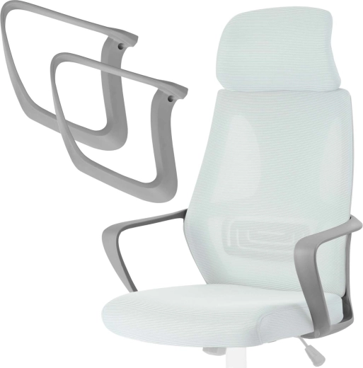 Gray Armrests for Praga Chair