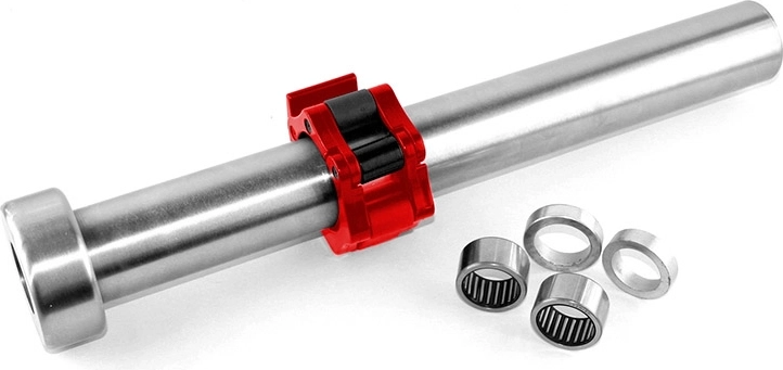 Smooth and consistent spin thanks to 4 needle bearings