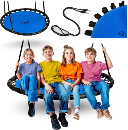 Šūpoļu aplis “stārķa ligzda” 120 cm NEO-SPORT Swingo
