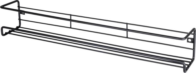 Izturīga metāla konstrukcija melnā krāsā