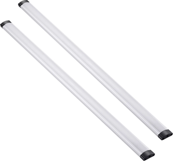 Solight LED skārienjutīga zemskapīša gaismeklis ar aptumšošanu 2×5 W, 4100 K, 2×50 cm