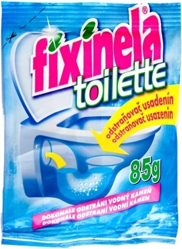 Fixinela Toilette – pulveris kaļķakmens noņemšanai no tualetes poda, 85 g